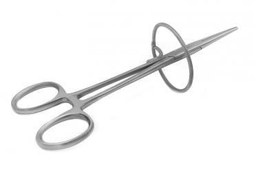 Halstead Mosquito Crown Holding Forceps with depositing ring